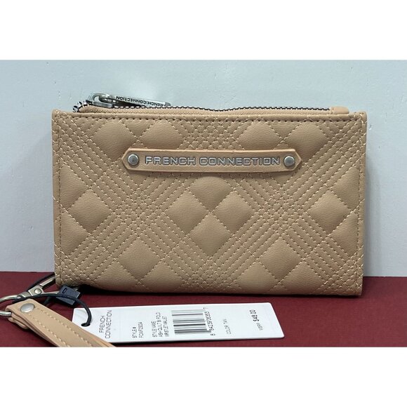 French Connection - Wristlet Wallet - Tan - Picture 13 of 13